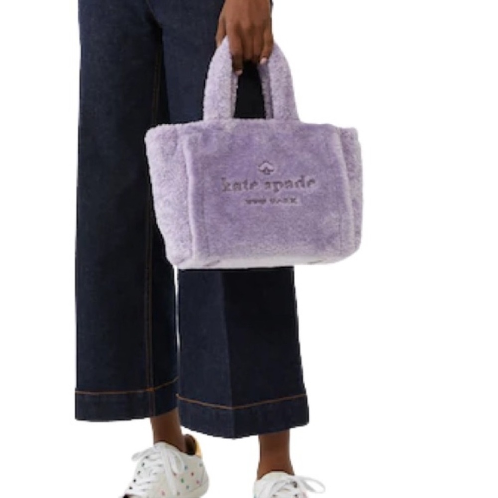 Kate Spade New York Ella Small Tote in Lilac Frost EUC - Picture 8 of 9